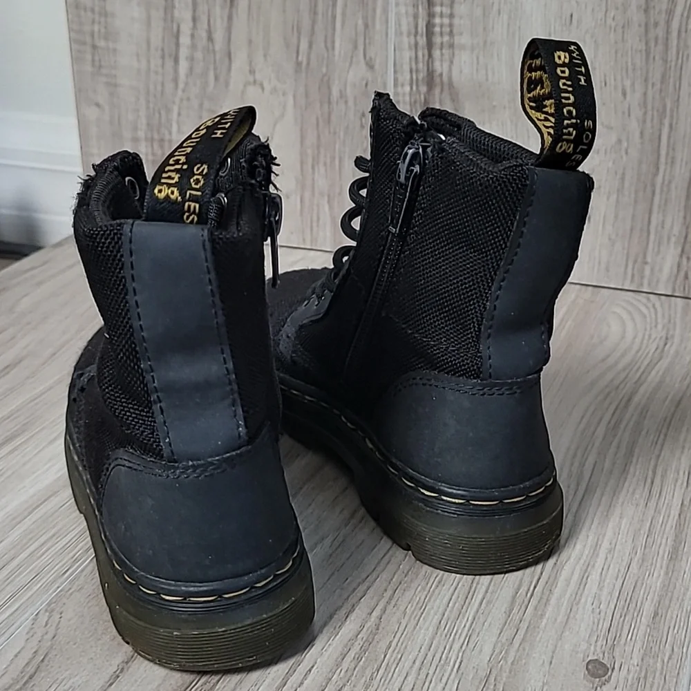 Dr Martens Kids COMBS J black boots size 12